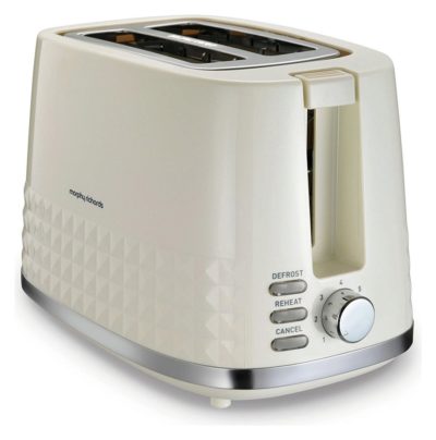 Morphy Richards Dimensions 220022 2 Slice Toaster - Cream.